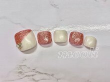 ミオリィ(meoli)/ワンカラー＋フレンチ