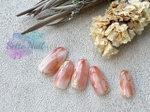 セッテネイル(Sette Nail)/ふんわりニュアンスオレンジ