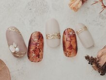 ネイルサロンアンドスクール ミュー(Nail Salon & school mieux)/べっ甲ネイル