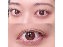 ヒタム(hitam)の雰囲気（上下フラットラッシュで着け心地軽く、自然にボリュームアップ）
