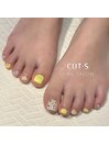画像持ち込みフットネイル☆