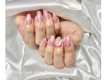 リオ(Rio)/桃ネイル