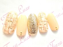 ティアラリュクス 東林間店(Tiara Luxe)/ツイードネイル