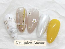 アムールユシマテン 上野湯島店(Amour)/ キラキラ春夏ネイルコース￥7980