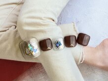 ネイルサロンフォーユー(for u)/ニュアンスシェル￥７５００