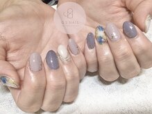 ジーエスネイル(GS NAIL)/くすみカラーニュアンス