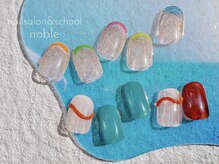 ネイルサロンアンドスクール ノーブル(noble)/サンプルデザイン