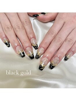 イフネイル(if nail)/◇黒ネイル◇