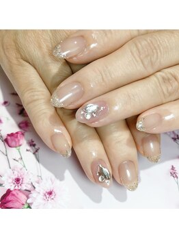 パール 池袋店(PEARL)/maogelラメフレンチ