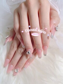 ハナアイ サロン 新大久保店(hanaai salon)/ガラスフレンチ¥ 7980 →¥8980