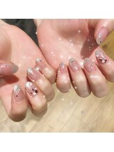 リンドネイル バイ モカ アンド ララ(Lind nail by moca and LaLa)/ピンクネイル