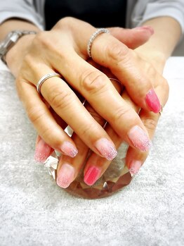 ネイルサロン エーナイン ザ ビッグ豊平店/シンプルデザイン