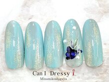 キャンアイドレッシー 南越谷店(Can I Dressy)/お花ネイル