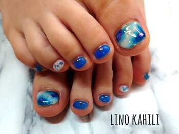 リノ カヒリ アイラッシュ(Lino kahili)/【フット】定額アート