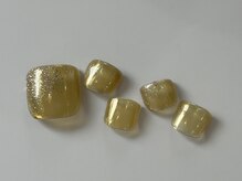 ネイルメゾン 天神店(NAIL MAISON)/うるキライエローラメ￥9000