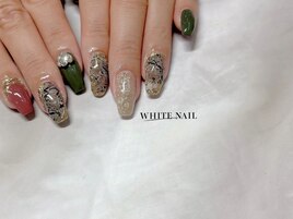 アニマル柄ネイル/持ち込み