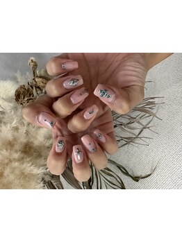 手描きアートが得意なサロン