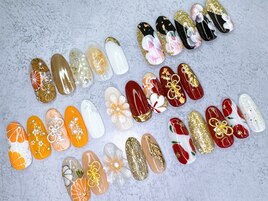 ◆成人式ネイルデザイン◆￥8500
