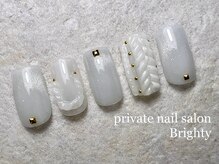 プライベートブライティ(Brighty)/Knit nail