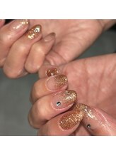 アンジー 辻堂店(Angie)/冬ネイル/キラキラ/グラデ