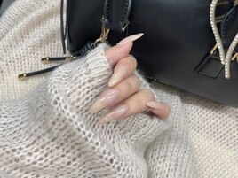 大人ベージュワンカラー