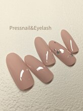 プレス ネイルアンドアイラッシュ(PRESS NAIL&EYELASH)/【ハンド】定額※オフ込￥8800