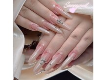 Sunny Nail Studio 新宿【長さだし/持ち込み/マグネット/ワンホン/付け放題/定額】の雰囲気(長さだし可能♪)