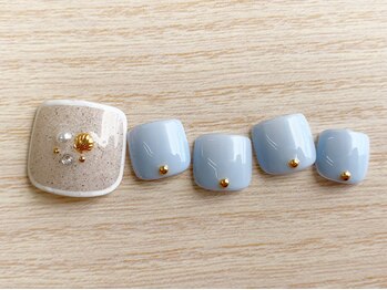 アイラッシュアンドネイルサロン レテ(eyelash & nailsalon L'ete)/フット定額コース☆フットバス付