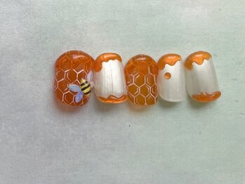 ゆびノさき イバラキシ(ibarakishi)/はちみつネイル