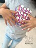 キッズソフトジェルネイル★小学生までのお子様対象　HAND　¥3300