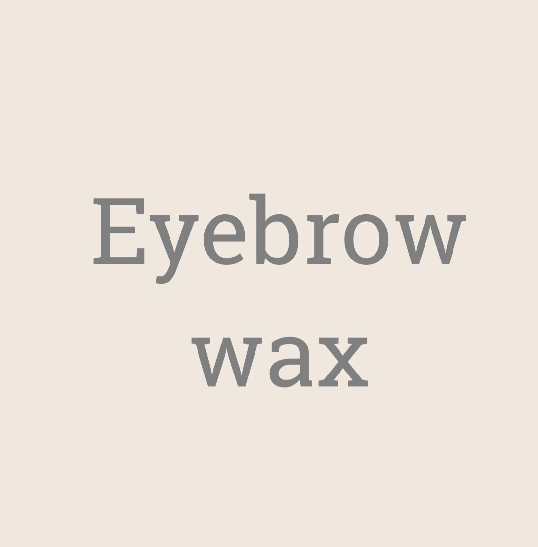 【NEW★】似合わせ美眉！アイブロウwax脱毛\4780