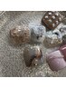 【フット】親指2本art /初回他店付替オフ無料