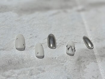 ビビネイル(BIBI Nail)/オーロラ・ミラー定額