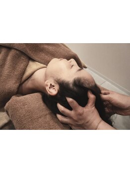 ヘッドスパで癒されたい