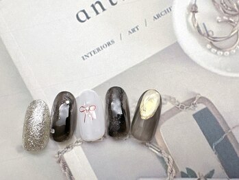 フルールソンネイル(fleur son nail)/12月定額トレンドアート