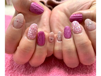 ゲンネイル(gen Nail)/寒くなってきたらニットも◎