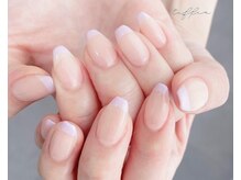 ネイルサロン ティフィン(tiffin)/～パープルフレンチ～