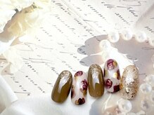 フルールソンネイル(fleur son nail)/12月定額トレンドアート