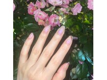 Nail salon Hana-JNEC1級所持/ネイルケア/持ち込み/長さだし/スカルプ/マグネット-の雰囲気（チェック柄ネイル♪）