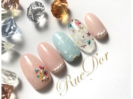 押し花 ネイル