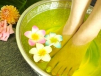 香房うなー/至福の時…フットバス