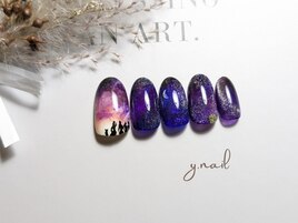 ある映画のデザインネイル