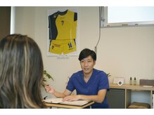 コ メディカルテラス整体院/【施術の流れ　カウンセリング】