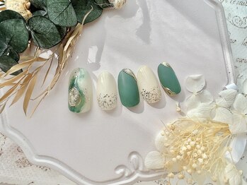 オリビアブルー(Olivia Blue)/ラテ風デザインニュアンス