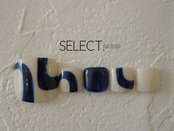 セレクトネイル(SELECT.nail)/Foot nail campaign 2024