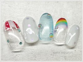 【梅雨ネイル】