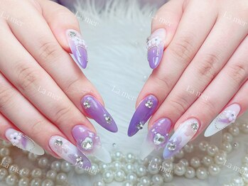 ラメール(La mer)/チップ長さだし持ち込みデザイン