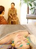 よもぎ蒸しセット人気NO3【黄土よもぎ×電気美容鍼】パック、頭皮スパ付き