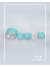 フットネイル：No.45