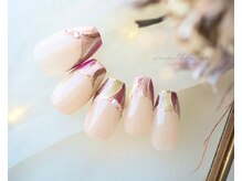 ミルクネイル(MILK NAIL)/秋色フレンチ〈新規7500円〉
